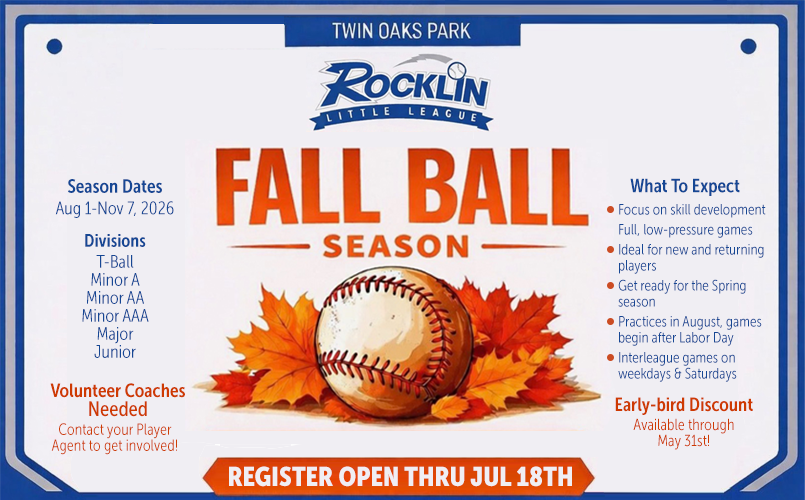 Fall Ball Registration